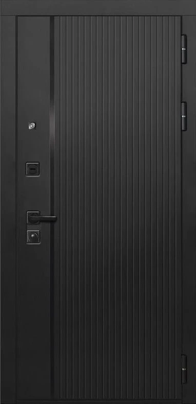 Входная дверь ДвериПРО L-45 ФЛЗ-603 Бетон снежный DPRO204776 внешняя сторона